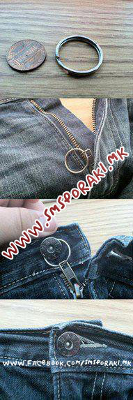 Решени за проблемот со патентот од вашите панталони