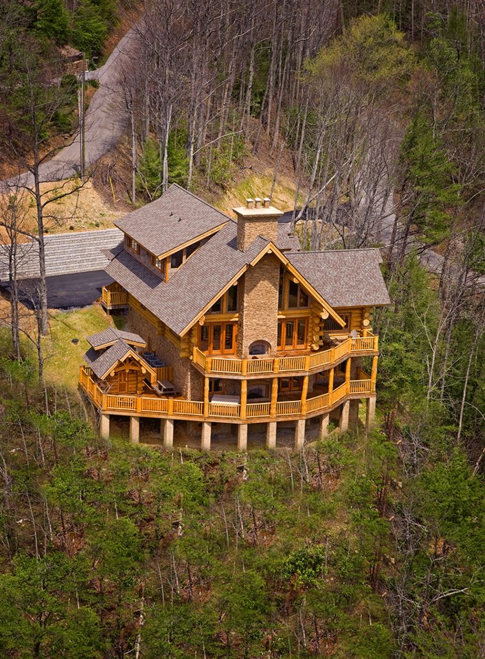 Дрвени планински куќи 02