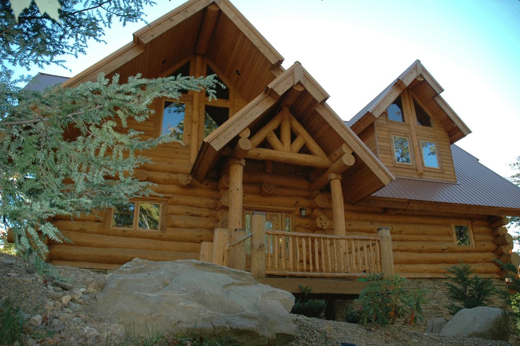 Дрвени планински куќи 10