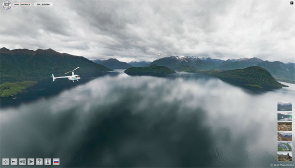 Панорама Нов Зеланд